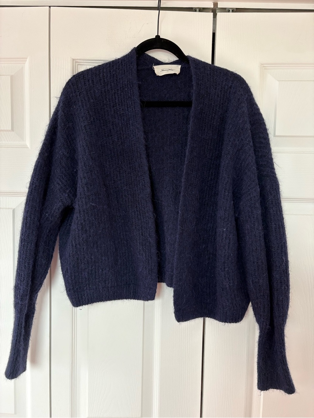 American Vintage Open-Front Navy Women’s Cardigan